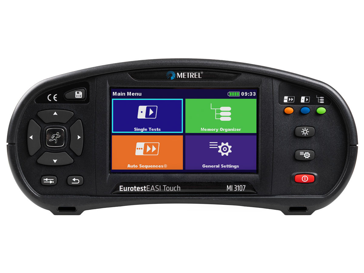Nový přístroj MI3107 – EurotestEASI Touch